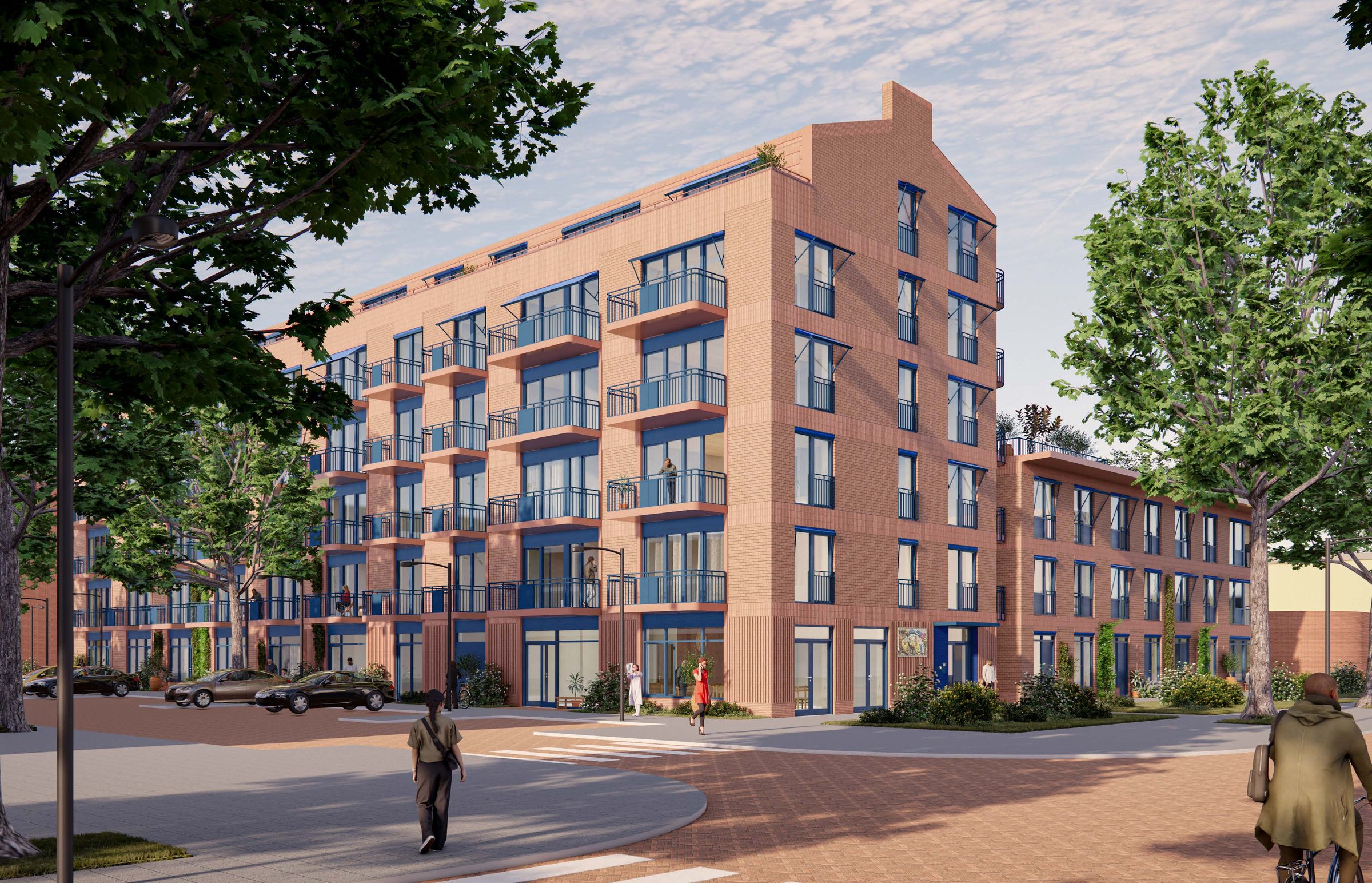 Impressie Comeniusstraat — definitief voorlopig ontwerp